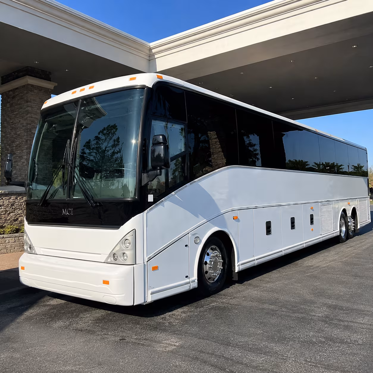 Orlando Airport Shuttle & Transportation party bus interior