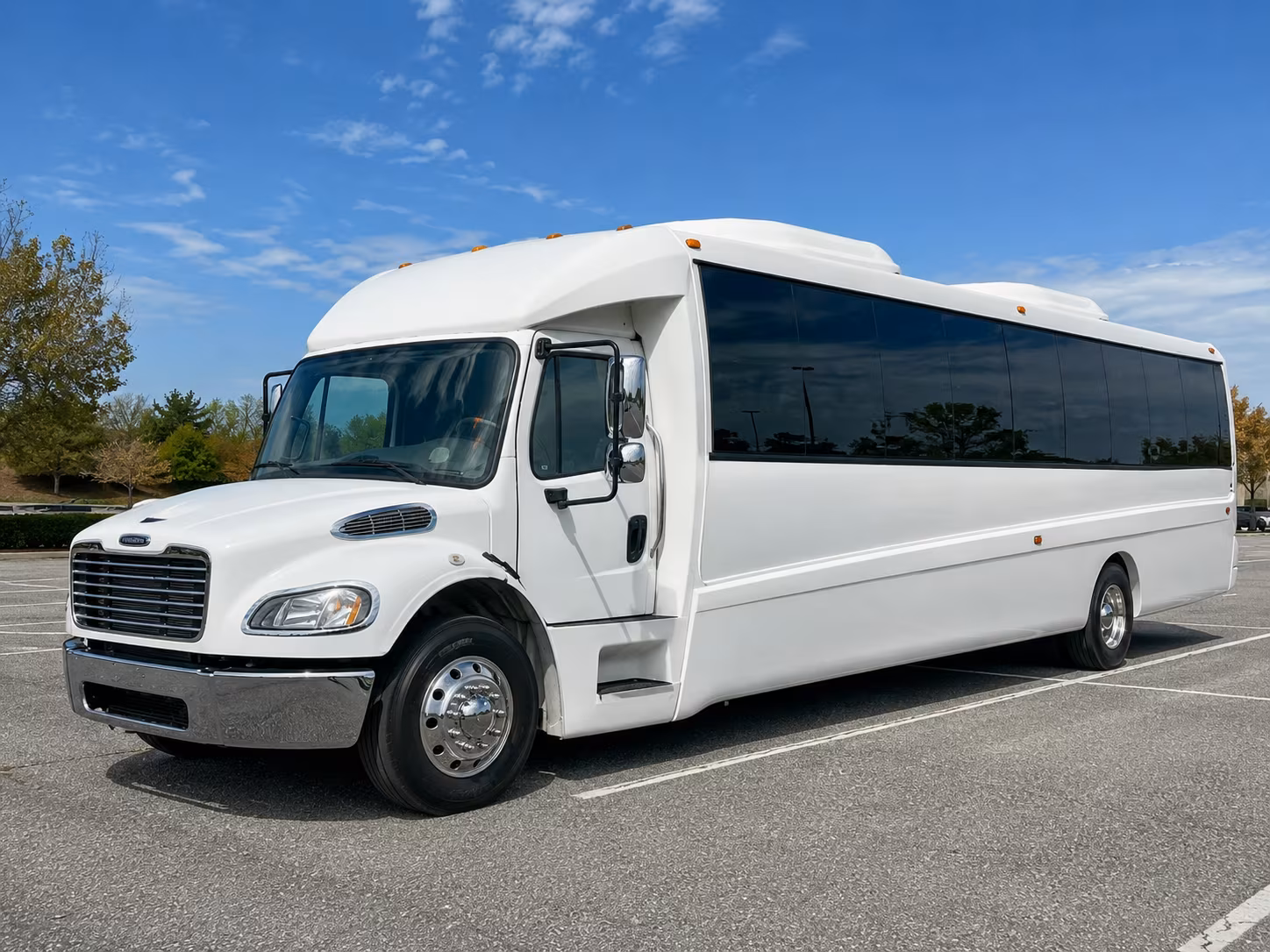 Orlando Bachelor & Bachelorette Transportation party bus exterior