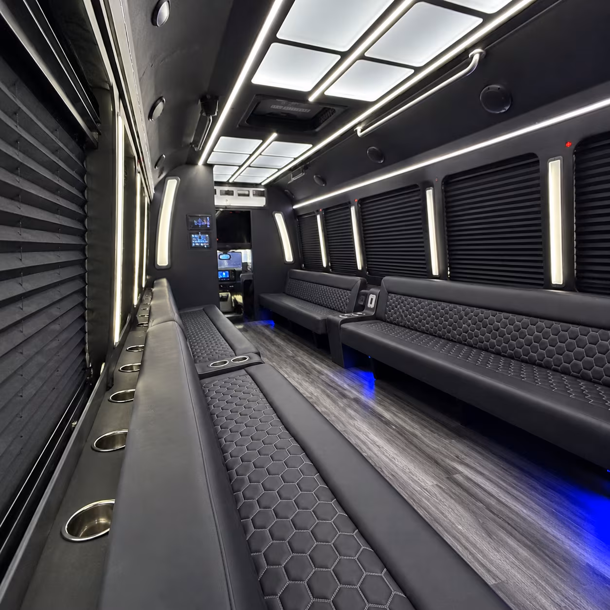 Orlando Birthday, Sweet 16, & Quinceañera Transportation party bus exterior