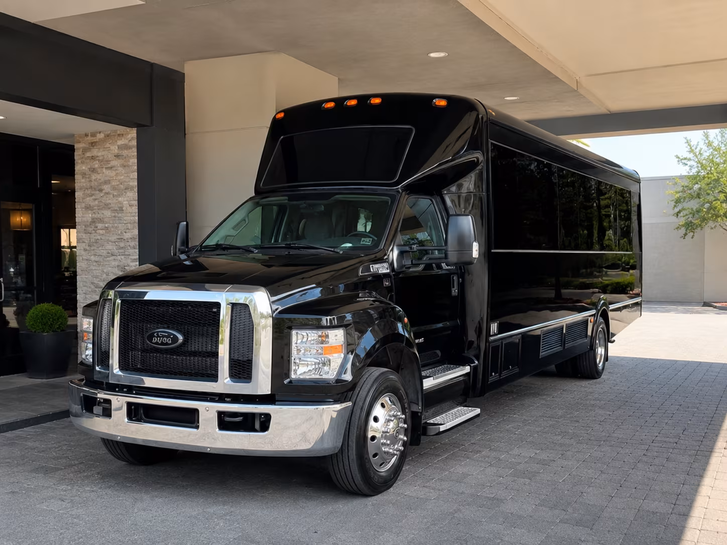 Orlando Concert & Music Festival Transportation party bus exterior