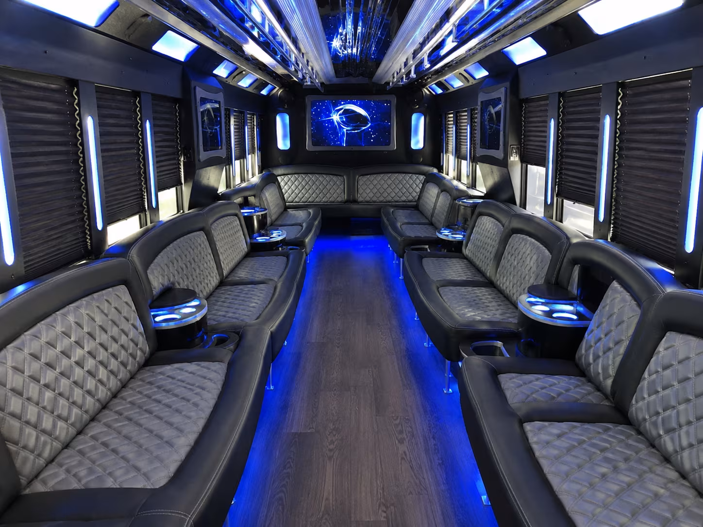 Orlando Concert & Music Festival Transportation onboard seating