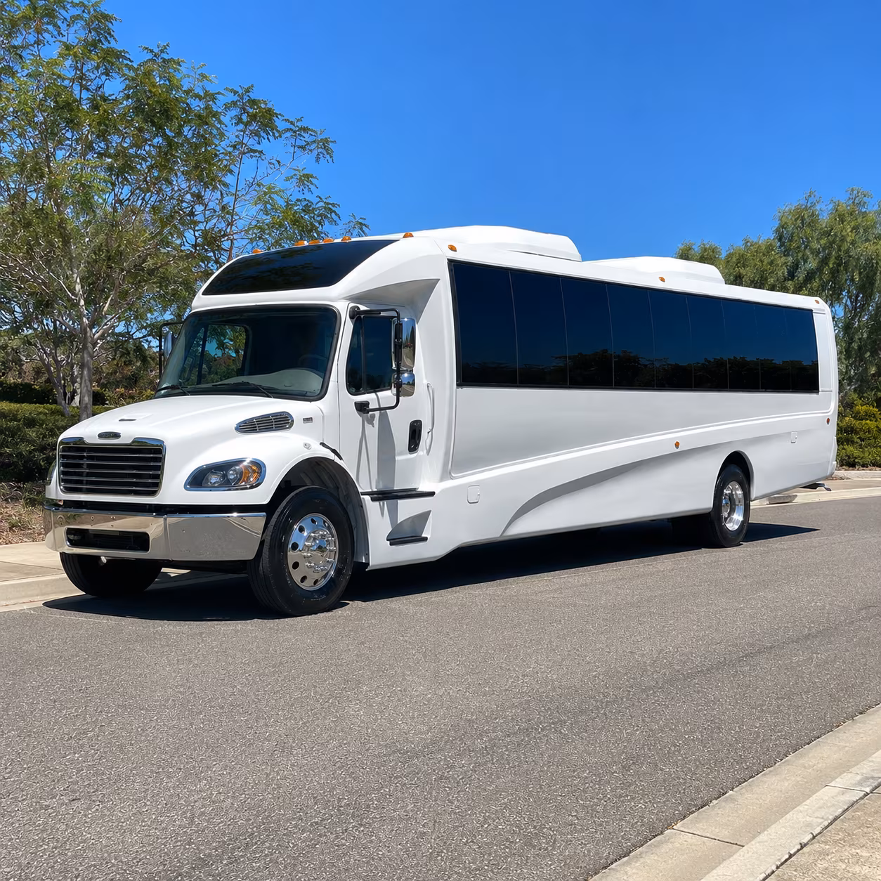 Orlando Corporate Transportation party bus exterior