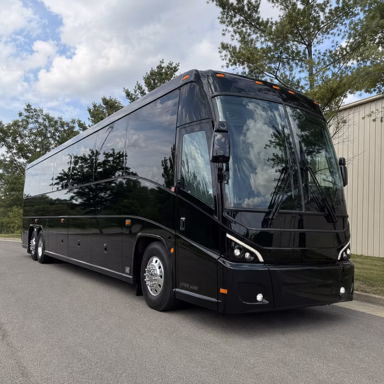 Orlando Corporate Transportation party bus exterior