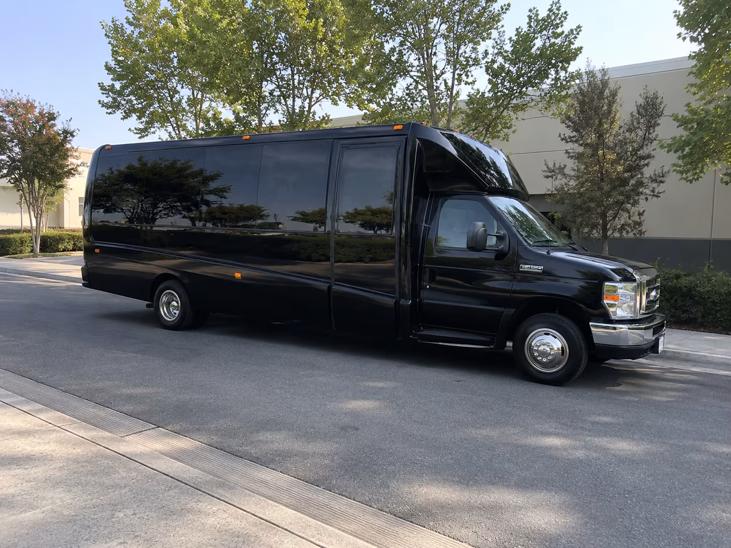 Orlando Private Event Transportation party bus exterior