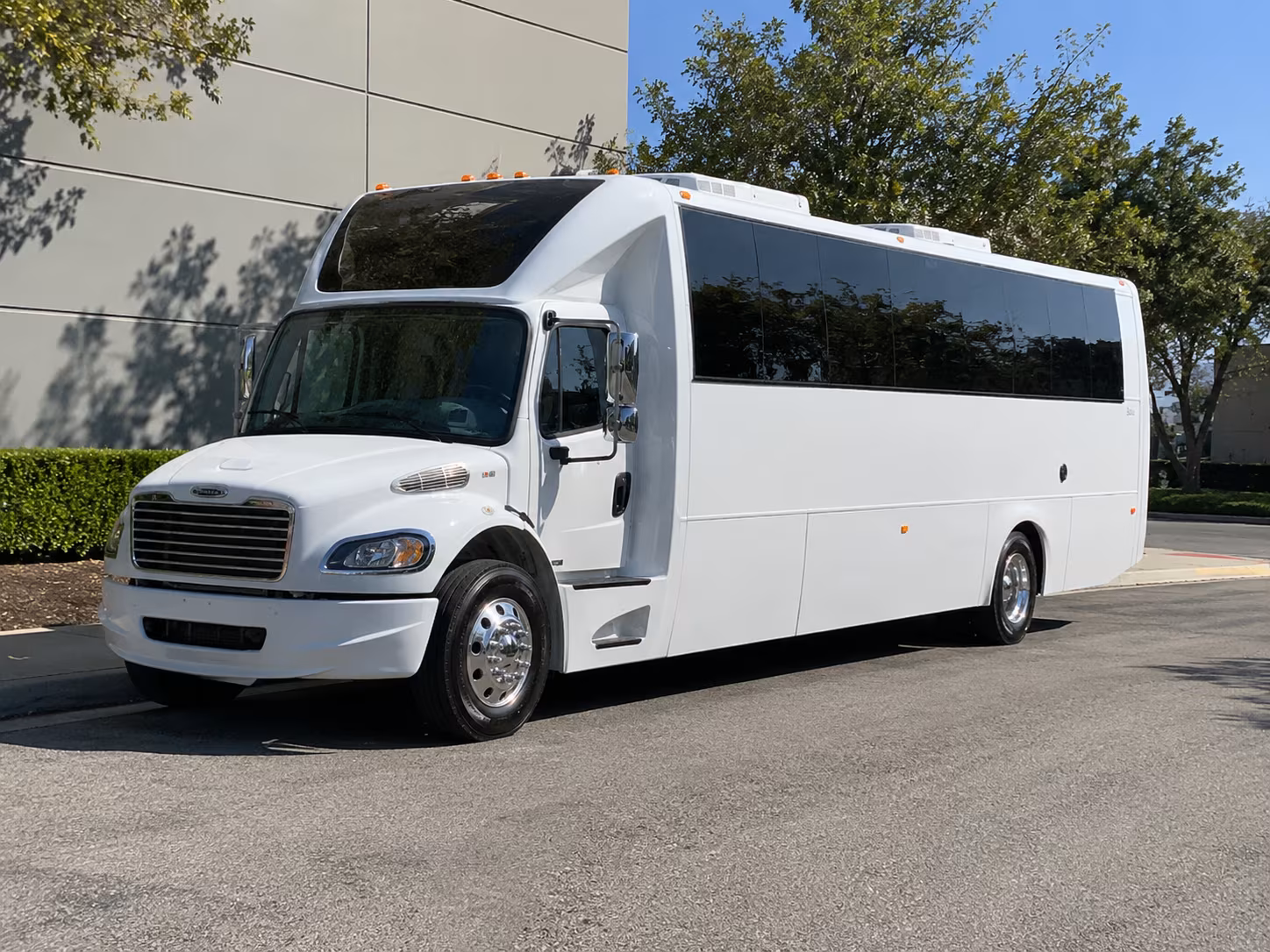 Orlando Private Event Transportation party bus exterior