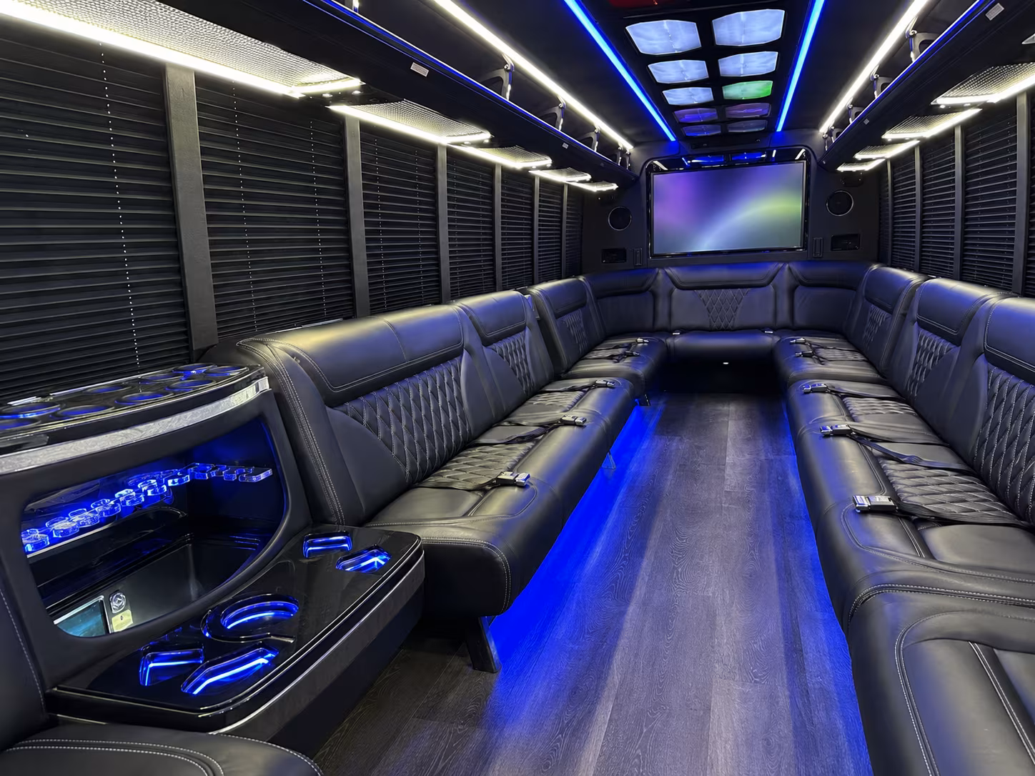 Orlando Prom & Homecoming Transportation party bus exterior