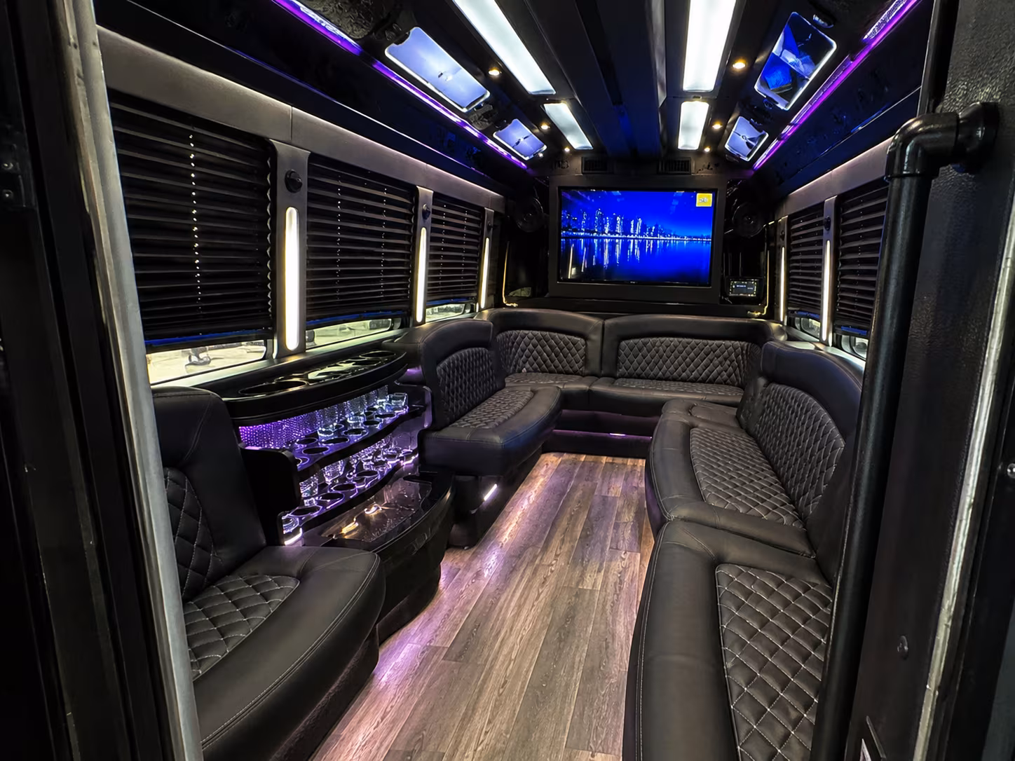 Orlando Prom & Homecoming Transportation party bus exterior