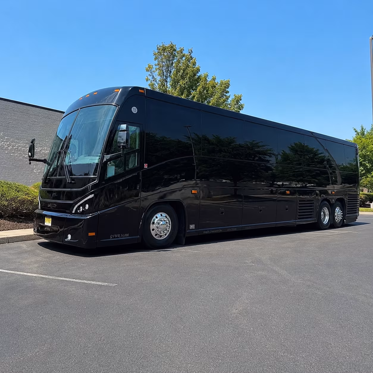 Orlando School Event Transportation party bus interior