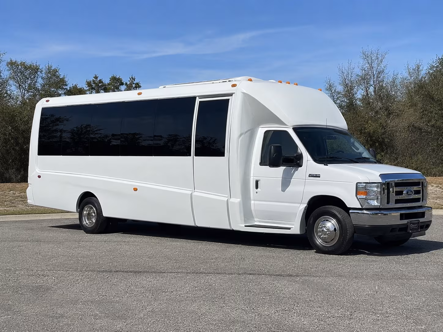Orlando Sporting Event Transportation party bus interior